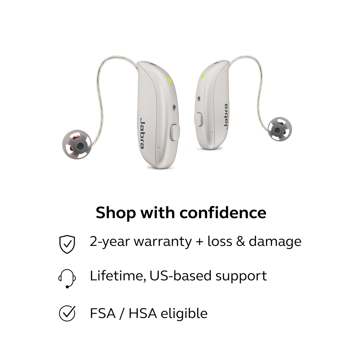 Jabra Enhance Select M2, Gold, image number 8