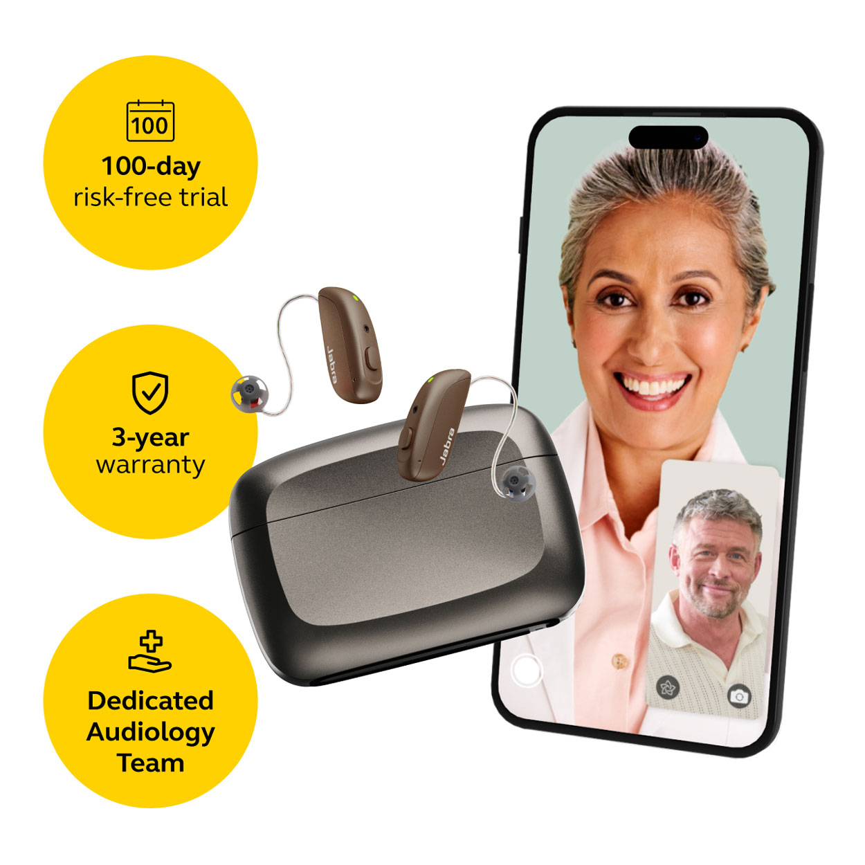 Jabra Enhance Select 700 w/Premium Care, Bronze image number 1