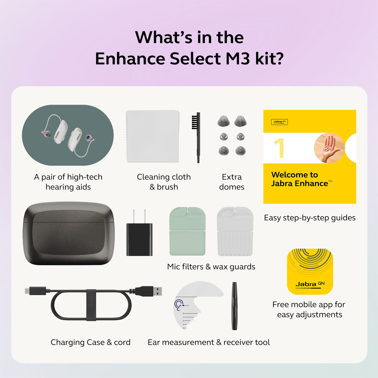 Jabra Enhance Select M3, Gold, image number 10