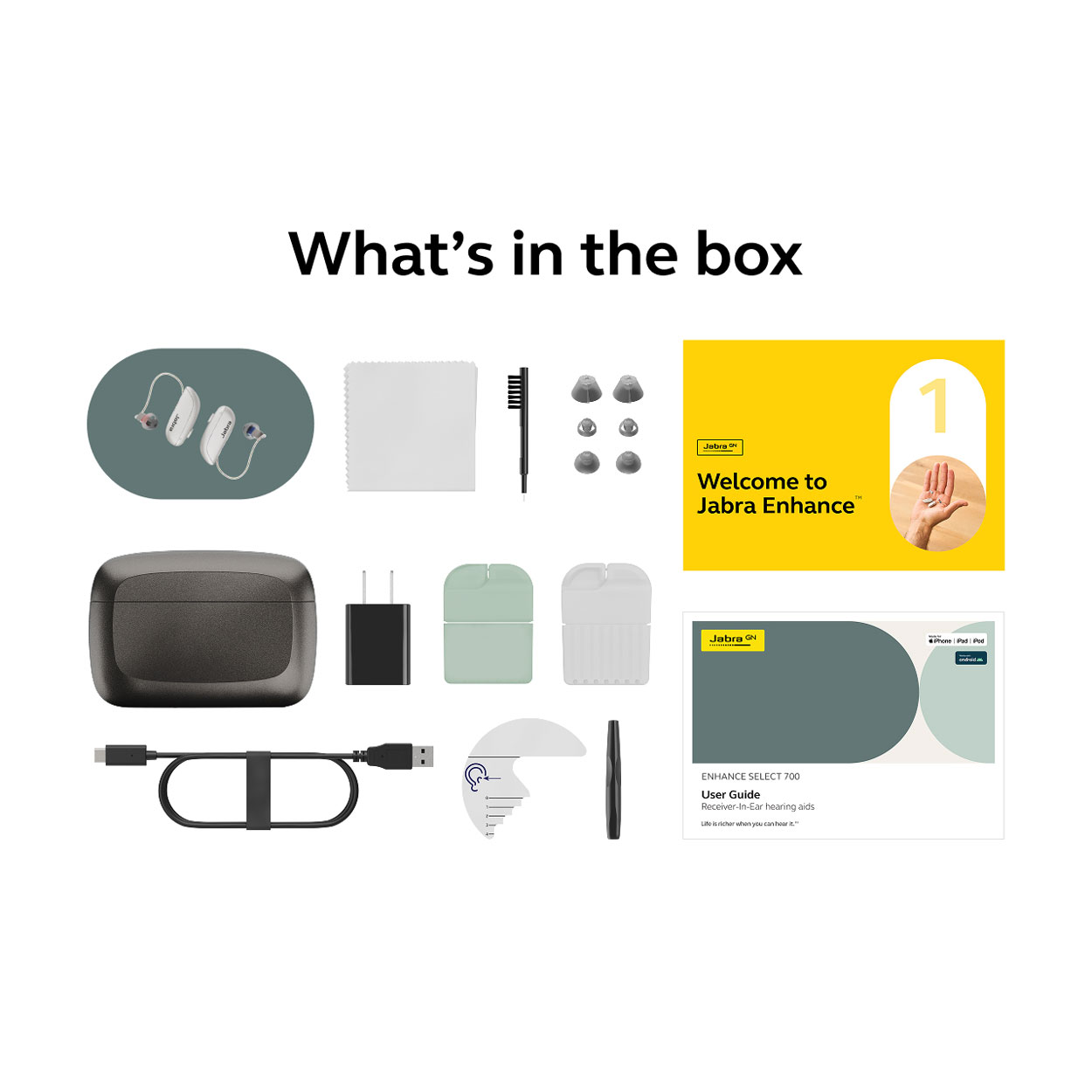 Jabra Enhance Select 700 w/Premium Care, Bronze image number 10