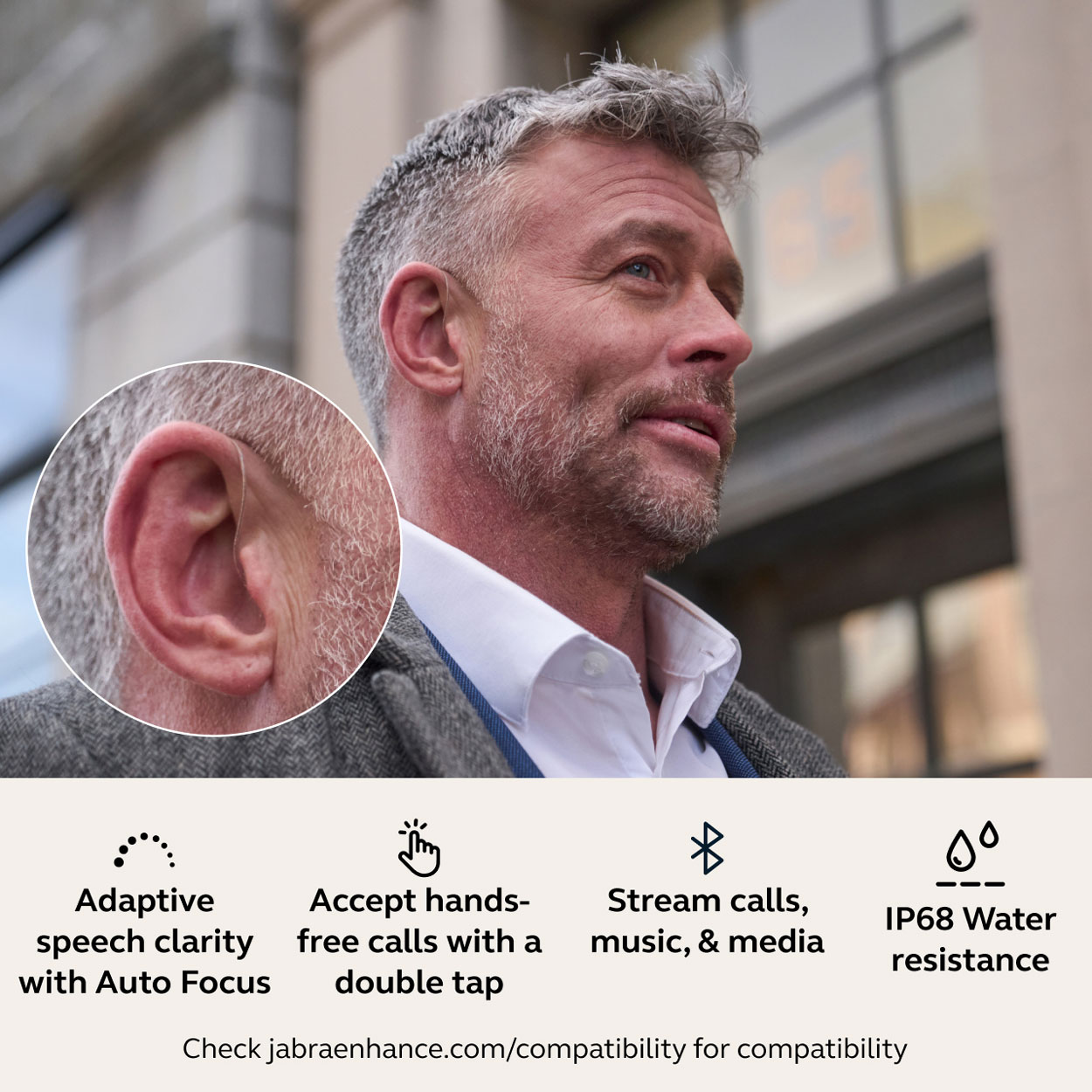 Jabra Enhance Select 700 w/Premium Care, Bronze image number 3