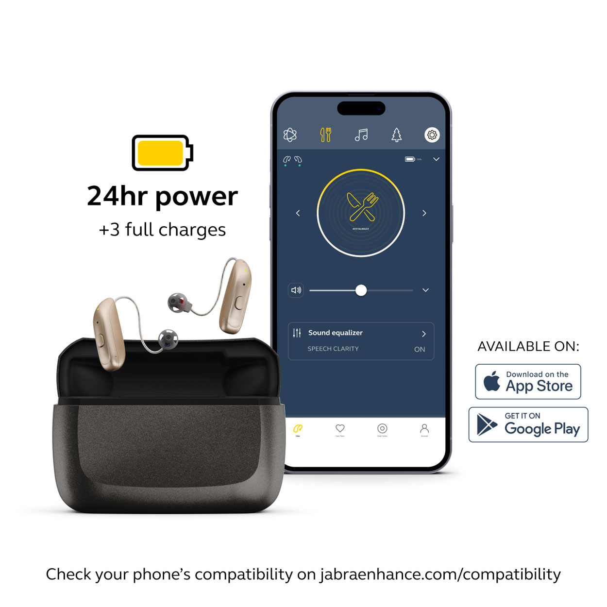 Jabra Enhance Select 300 w/Premium Care, Gold image number 8