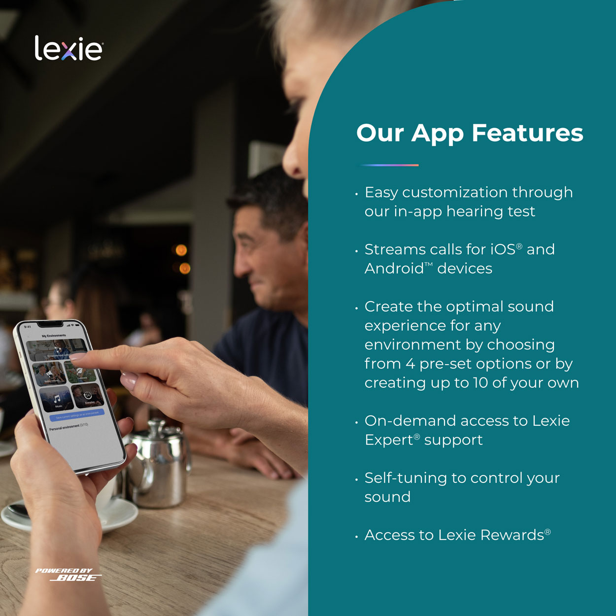 Lexie B2+ Powered by Bose w/ Support,  image number 5