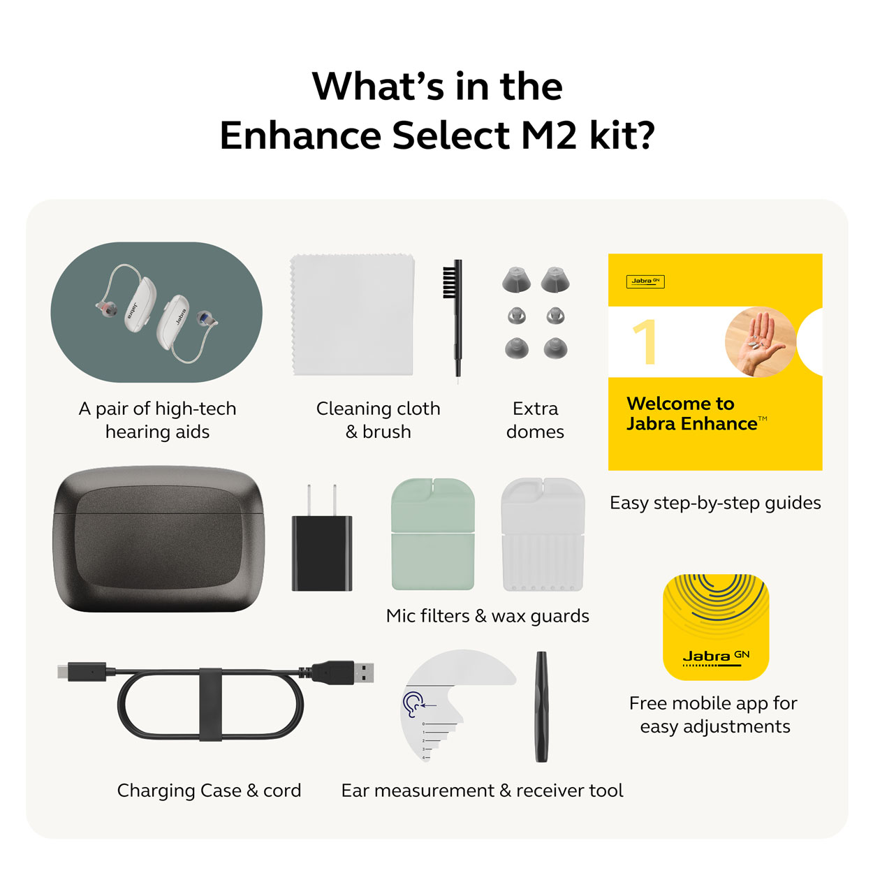Jabra Enhance Select M2, Gold, image number 10